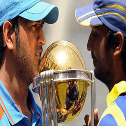 India Versus Sri Lanka - In captaincy of M.S. Dhoni India won world cup 2011