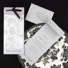 Wedding card can be made yourself for more individ - Can be cost saving making and printing own card.