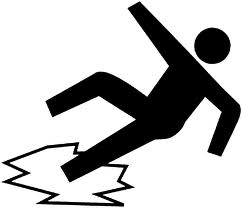 Falldown is ok for young people but bad fall by el - Falling is embrassing and scary.