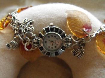 autumn bliss watch - One of the watches I sell on Etsy. 