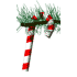 candly cane - Candy cane ornament