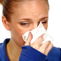 health - make it a habit to cover mouth and nose with a hanky or tissue when sneezing