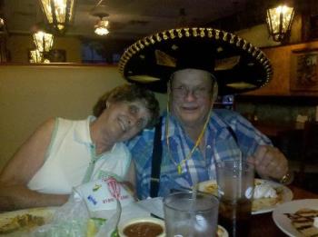 My parents - Dad&#039;s 79th birthday dinner
