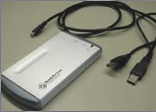use this instead. - USB hard-drive can contain large volume of files for a long period of time