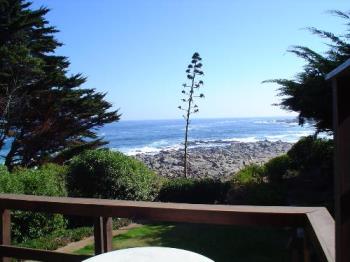 The Pacific ocean - This is a picture taken at Isla Negra, Chile. The sound of the waves against the boulders are awesome