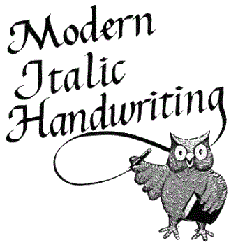 Italic handwriting - The teaching of good, clear handwriting is still an essential art, even when keyboard skills are also important.