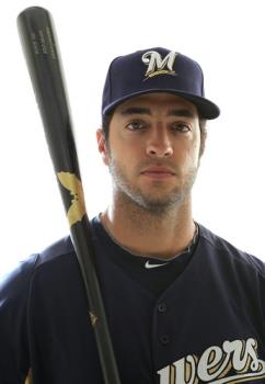 Ryan Braun - The Milwaukee Brewers left fielder and MYP candidate! Ryan Braun - The Milwaukee Brewers left fielder and MYP candidate!