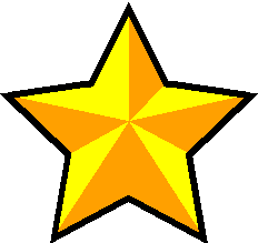 star - yellow star