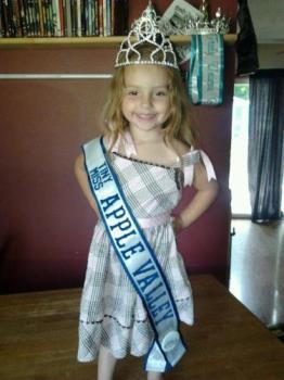 My Lil Princess - One of her pageant wins this past Summer.