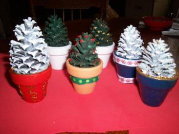 trees - This is my small trees that I have made for the holidays.