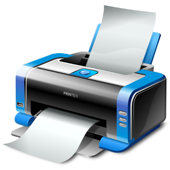 Laser Printer - Nice printer blue color printer