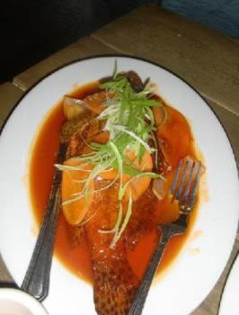 Sweet and Sour Lapu-Lapu - Fish Dish