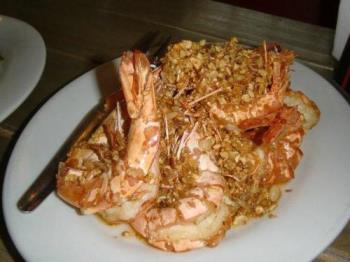 Buttered garlic shrimps - Shrimp Dish