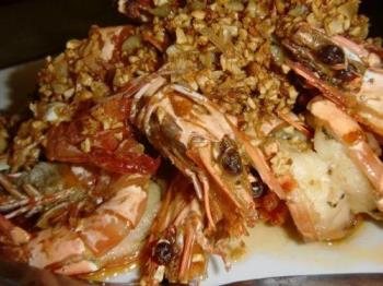 Buttered garlic shrimp - Dish for dinner