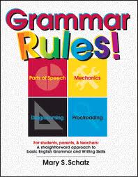 Grammar rules - We need to follow the correct English rules, which is very important in our learning English. 