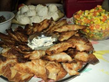 Foods, foods - Lots of foods on the table