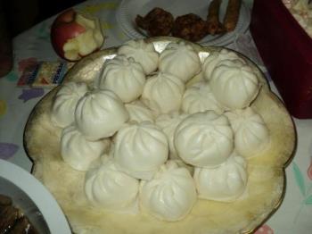 Mini Siopao - Filled with Chicken and veggies