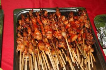 Pork Barbecue - Meat on sticks