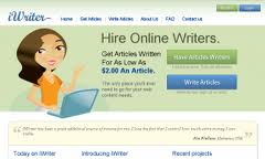 Iwriter - The fastest growing writing site for upfront pay.