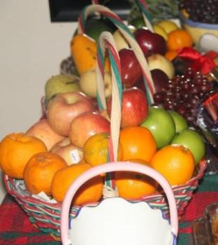 fruits - a basket of fruit