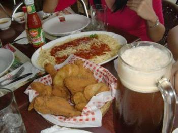  Fried Chicken - Chicken and pasta combo
