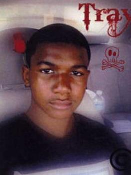 Trayvon' s Memorial photo - This is from Facebook.