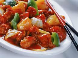 chinese - sweet and sour chicken is so yummy