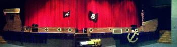 Pirate ship - Awesome pirate ship my husband made