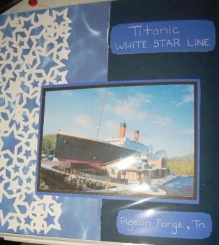 Titanic layout - layout of the Titanic Museum (actually a 2 page layout)