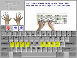 Typing - Keyboarding chart