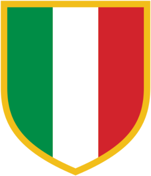 Scudetto - Italian Champion - The Italian football champions (Italian: Scudetto, "little shield") are the annual winners of Serie A.

Source: http://en.wikipedia.org/wiki/List_of_Italian_football_champions