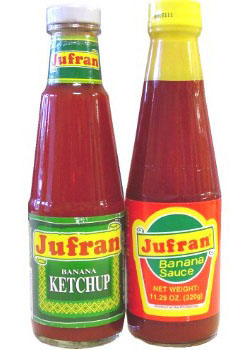 Banana Sauce - Banana sauce is sweeter than tomato sauce but with a chunky texture and thicker.