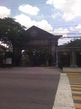 De La Salle University - A university gate