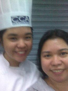 Sister Chef  - This is my sister. She is a pastry chef in Manila