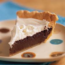 chocolate pie - I like to eat chocolate pie