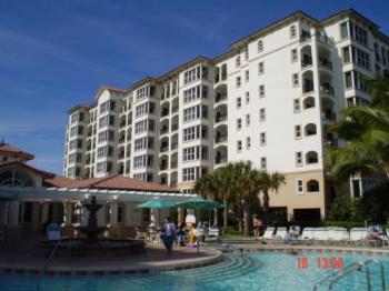 A picture of the resort in Florida. - I took a picture of the resort where we were. I loved it.