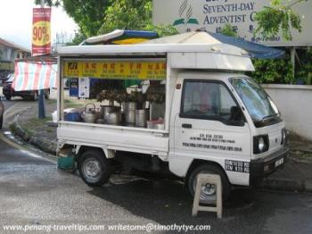 A zong zi stall in Penang. Penang has the best str - A zong zi stall in Penang. Penang has the best street food in Malaysia