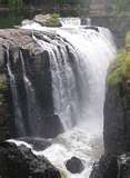 Waterfall - waterfall from yellowstone national park