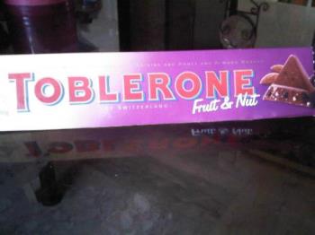 Toblerone - With fruits and nuts