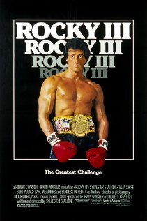 Rocky III - Rocky III, starring Sylvester Stallone, Talia Shire and Burt Young 