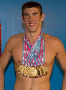 Michael Phelps will not win as many golds but he w - Michael Phelps will not win as many golds but he will give his best