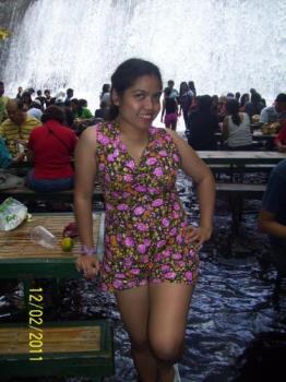 me  - waterfalls-restaurant in laguna,philippines 