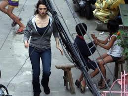 legacy in manila - The leading lady in the movie, legacy in manila with the electric cables like spaghetti. 