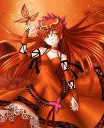 Anime girl: Red - You are passionate and an adventurer.  I bet you are lots of fun and very unpredictable!