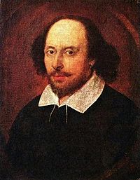 Shakespeare - This is one of the very rare pictures of Shakespeare that we have with us