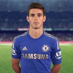 Oscar of Chelsea scored two goals in their UCL mat - Oscar of Chelsea scored two goals in their UCL match against Juventus.