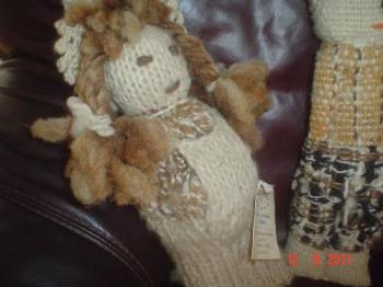 Knitted doll - I bought this doll from the lady who made it when it wasn´t finished. I fell in love will the doll, the only pregnant doll I´ve seen. Knitted doll - I bought this doll from the lady who made it when it wasn´t finished. I fell in love will the doll, the only pregnant doll I´ve seen.