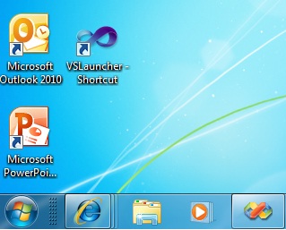 Windows 7 Desktop - A part of my Windows 7 Desktop