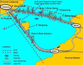 The Sunda Strait is the strait between the islands - The Sunda Strait is the strait between the islands of Java and Sumatra