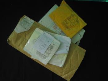 my packages from ebay - This is the packages I received from my online experience using ebay. So far I have no problem using ebay. 